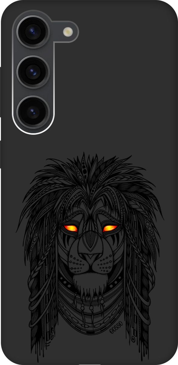 

Чехол на Samsung Galaxy S23 с 3D принтом "Grand Leo" черный, Черный;желтый, 158306