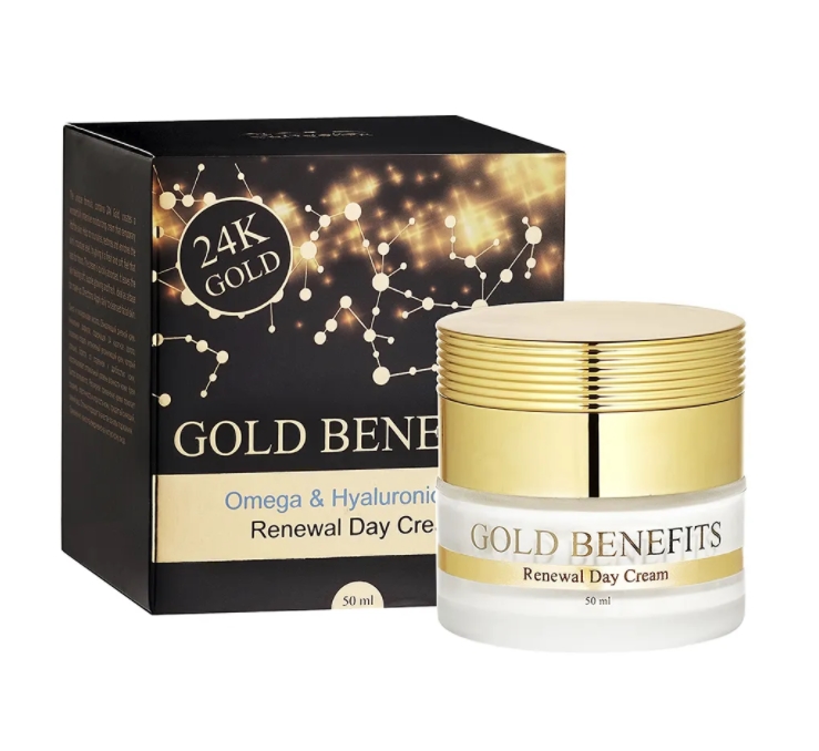 Крем для лица Sea of Spa Gold Benefits с гиалуроновой кислотой и омега 3 дневной 50 мл обновляющий крем renewal cream