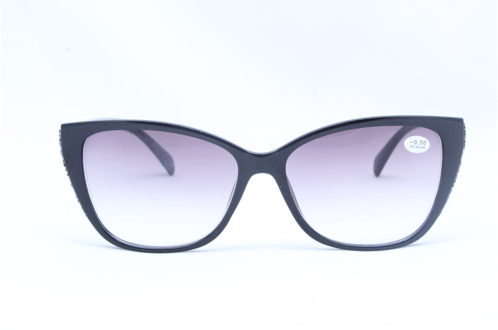 Готовые очки для зрения EAE 0237TC7-2,0, черные, -2,00