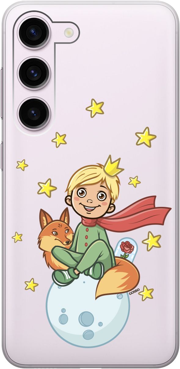 

Чехол на Samsung Galaxy S23 с 3D принтом "Little Prince" прозрачный, Прозрачный;бежевый, 158305