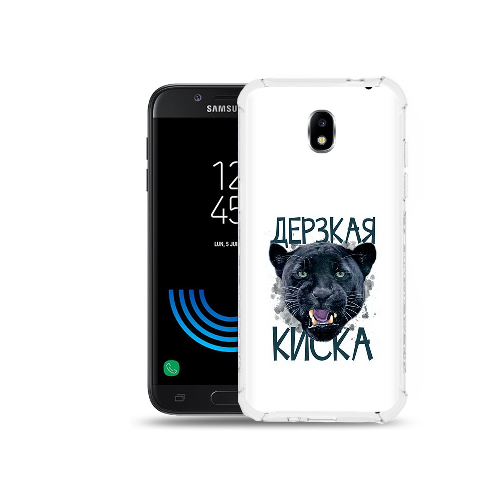 

Чехол MyPads Tocco для Samsung Galaxy J5 (2017) дерзкая киска, Прозрачный, Tocco