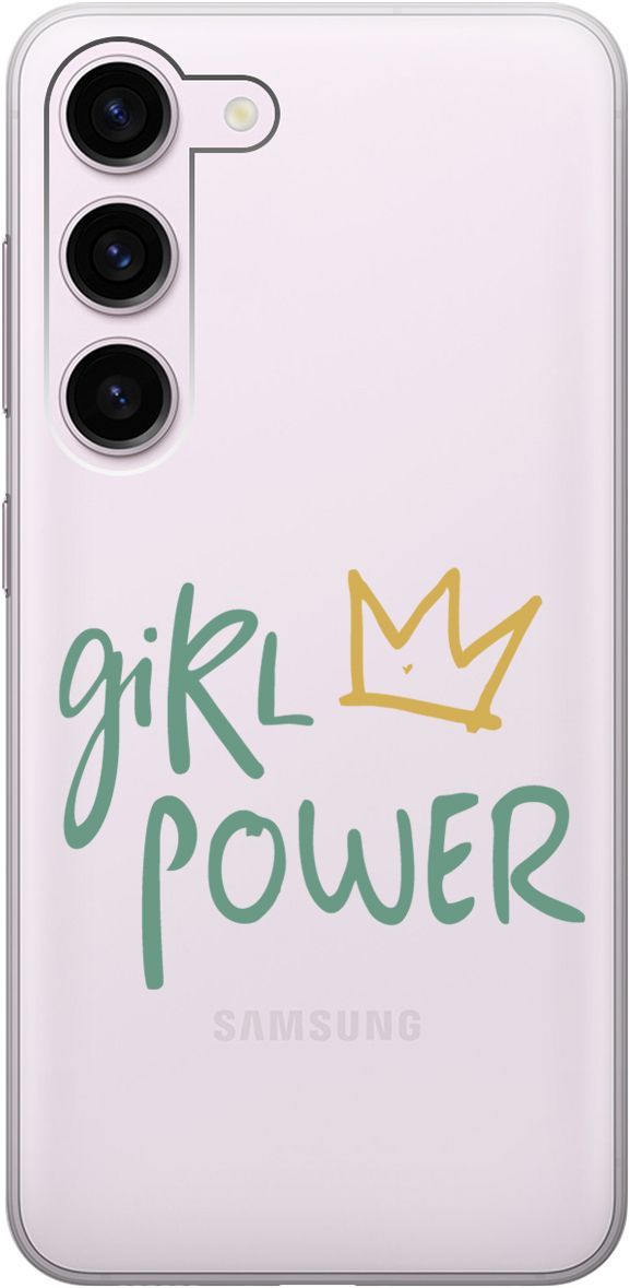 

Чехол на Samsung Galaxy S23 с 3D принтом "Girl Power!" прозрачный, Прозрачный;зеленый, 158303