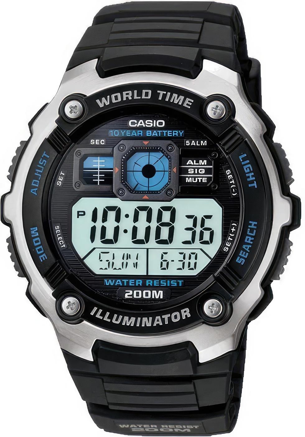 

Наручные часы мужские Casio AE-2000W-1A, AE-2000W-1A