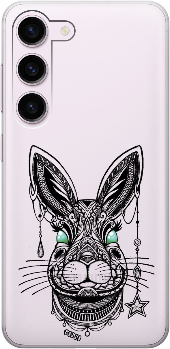 

Чехол на Samsung Galaxy S23 с 3D принтом "Grand Rabbit" прозрачный, Прозрачный;зеленый, 158303