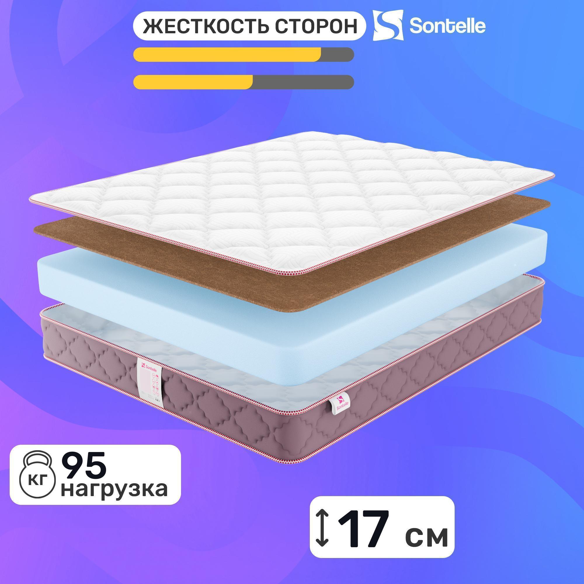 

Матрас беспружинный Sontelle Mills Flex Plus 65x125, Белый, Mills Flex Plus