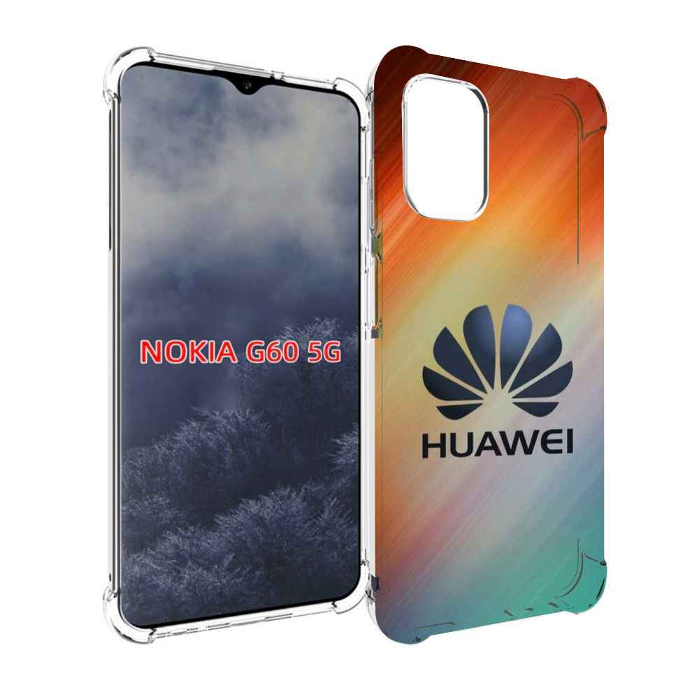 

Чехол MyPads хуавей на фоне сияния для Nokia G60 5G, Прозрачный, Tocco