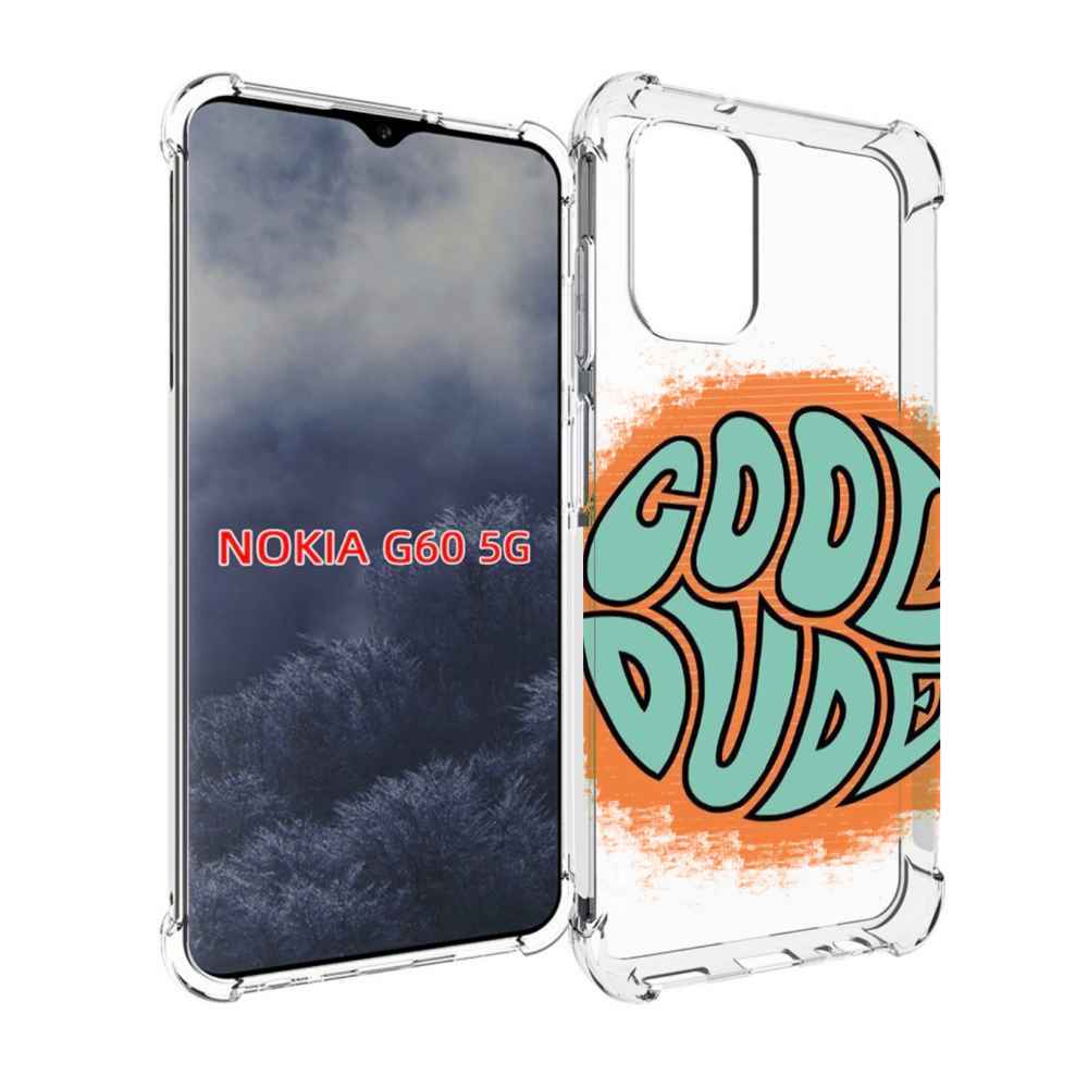 

Чехол MyPads хороший приятель для Nokia G60 5G, Прозрачный, Tocco