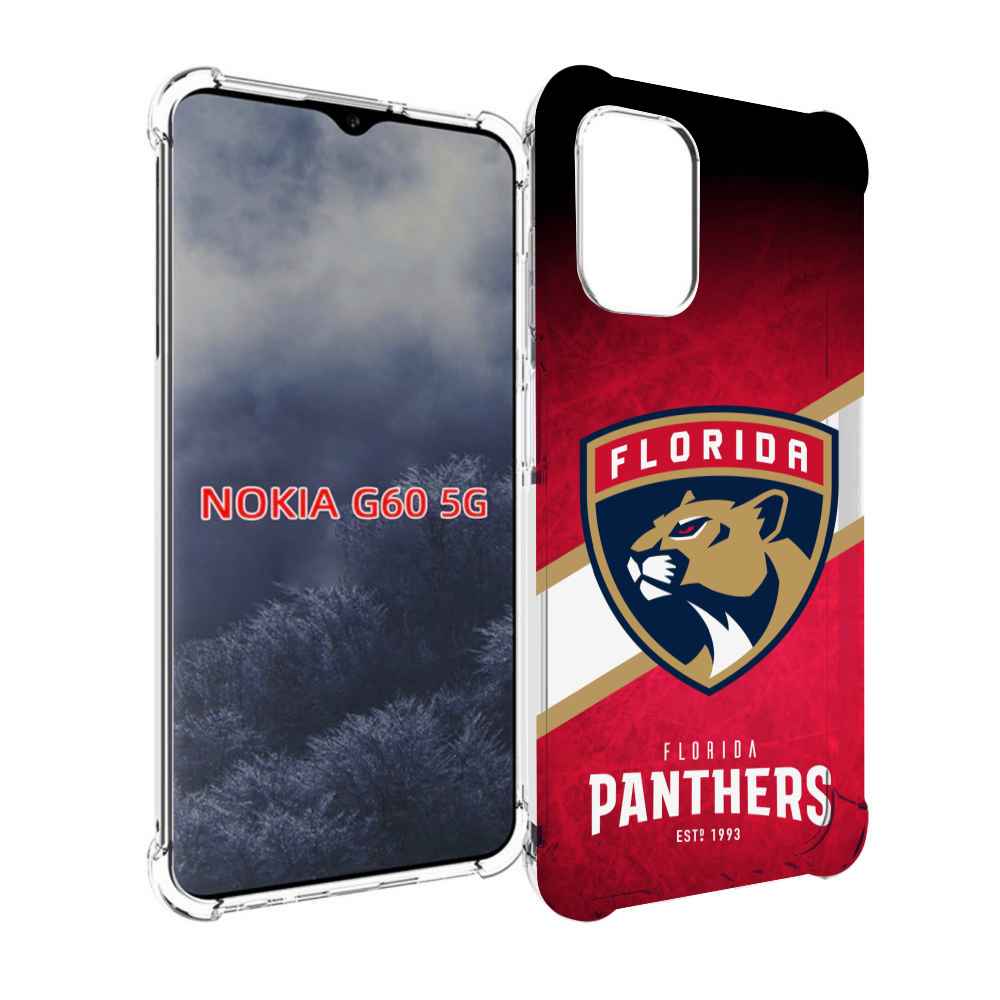 

Чехол MyPads флорида пантерс для Nokia G60 5G, Прозрачный, Tocco