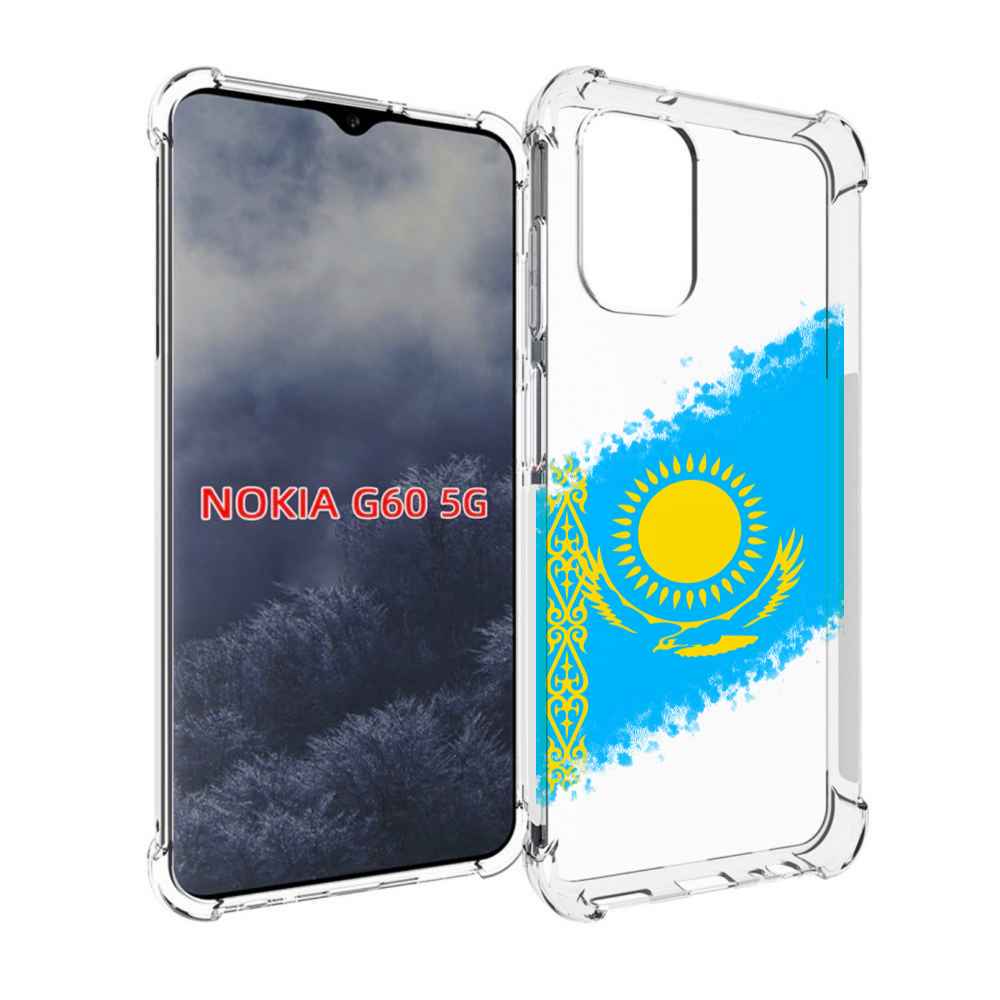 

Чехол MyPads флаг Казахстана для Nokia G60 5G, Прозрачный, Tocco