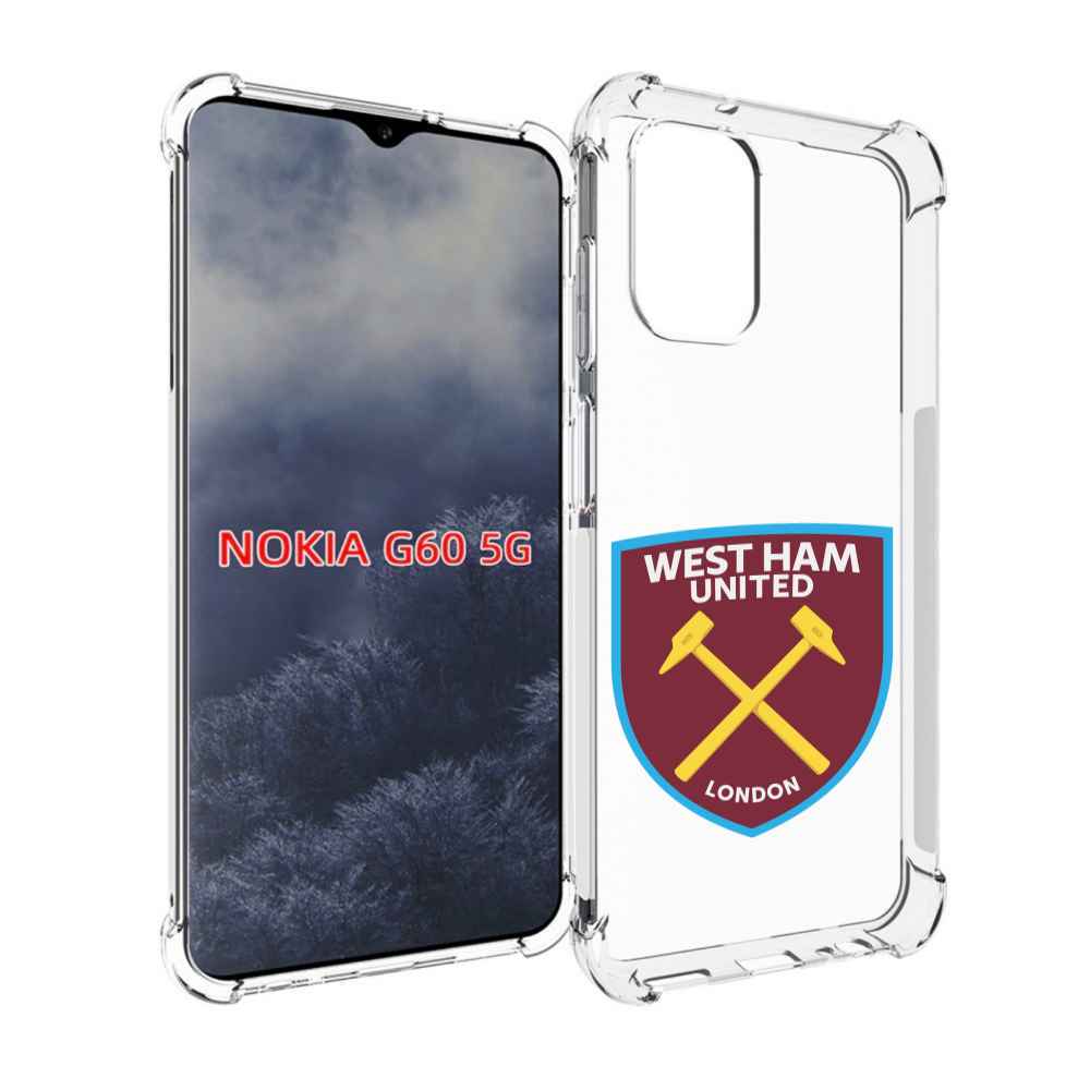 

Чехол MyPads фк-вест-хем-2 для Nokia G60 5G, Прозрачный, Tocco