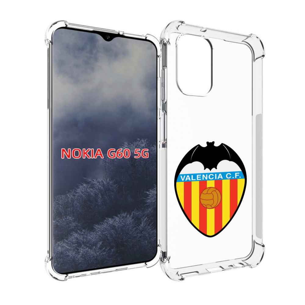 

Чехол MyPads фк-валенсия-2 для Nokia G60 5G, Прозрачный, Tocco