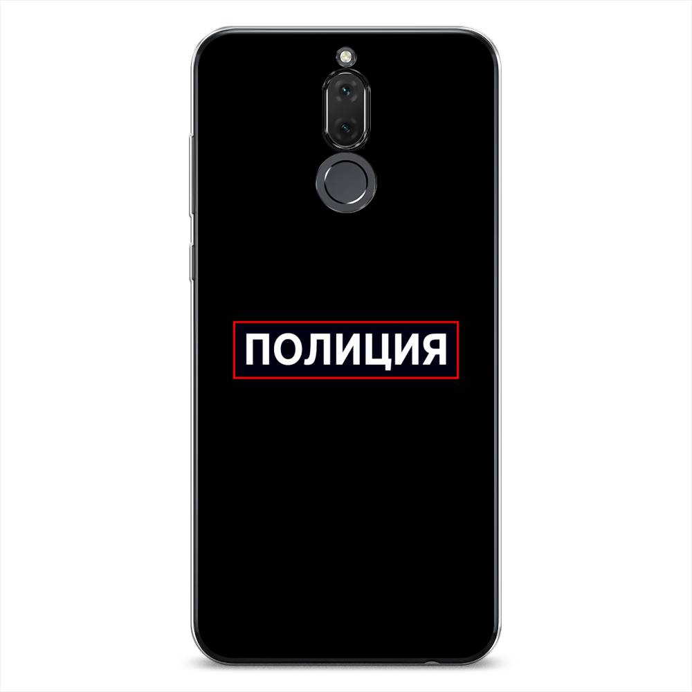 

Чехол Awog на Huawei Nova 2i/Mate 10 Lite "Police logo", Черный;белый;красный, 6120550-5
