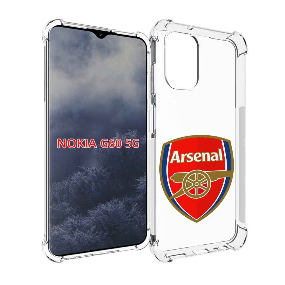 

Чехол MyPads фк-арсенал-2 для Nokia G60 5G, Прозрачный, Tocco
