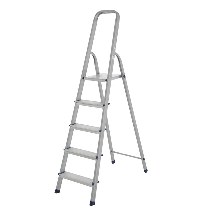 

Стремянка ТУНДРА, оцинкованная, 5 ступеней