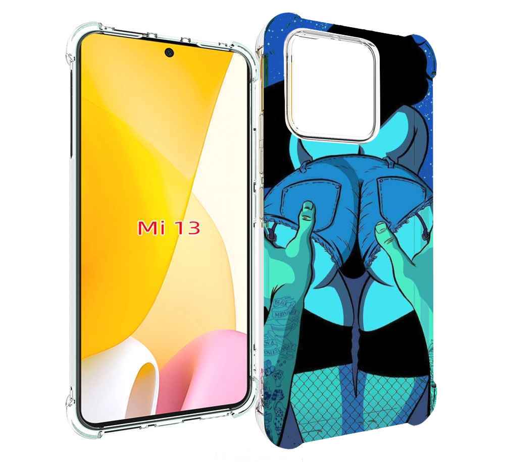 

Чехол MyPads любитель потрогать для Xiaomi 13, Прозрачный, Tocco