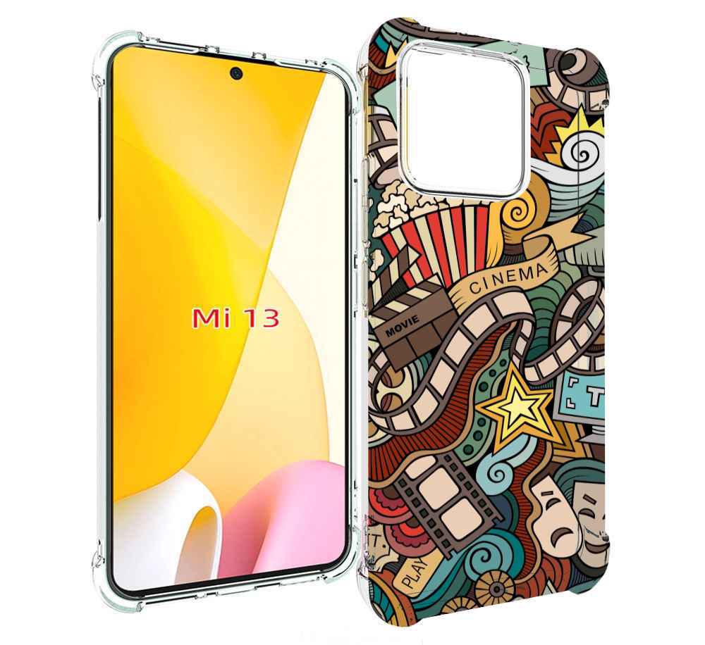 

Чехол MyPads любимое кино для Xiaomi 13, Прозрачный, Tocco