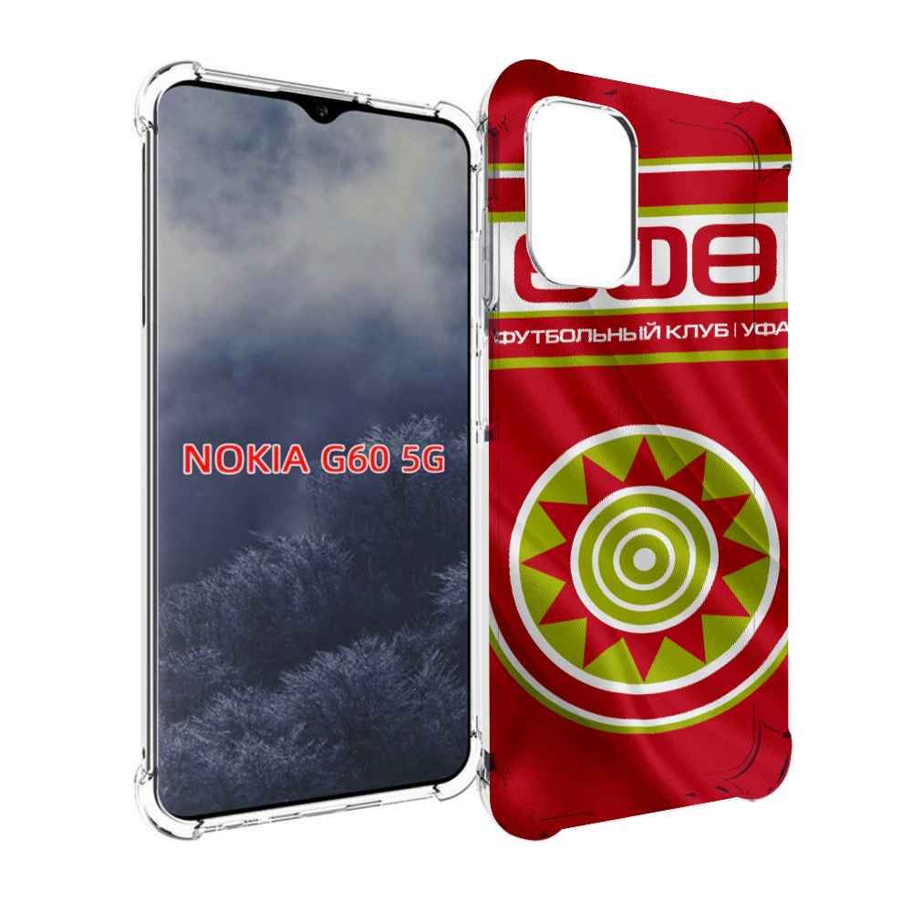 

Чехол MyPads фк уфа для Nokia G60 5G, Прозрачный, Tocco