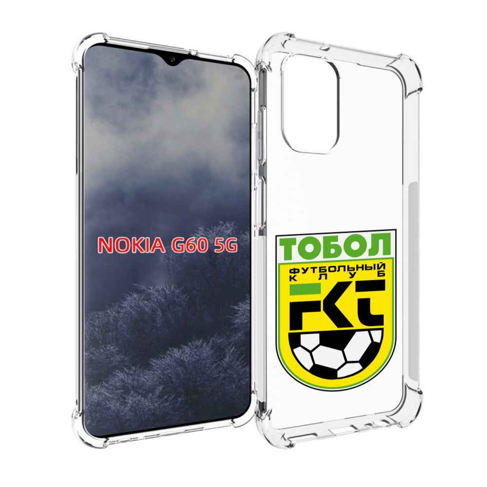 

Чехол MyPads фк тобол мужской для Nokia G60 5G, Прозрачный, Tocco