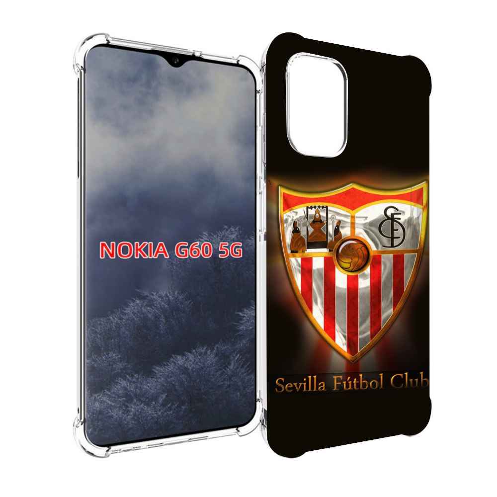 

Чехол MyPads фк севилья испания мужской для Nokia G60 5G, Прозрачный, Tocco
