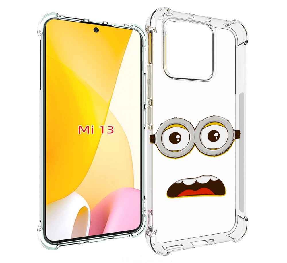 

Чехол MyPads лицо-миньона для Xiaomi 13, Прозрачный, Tocco