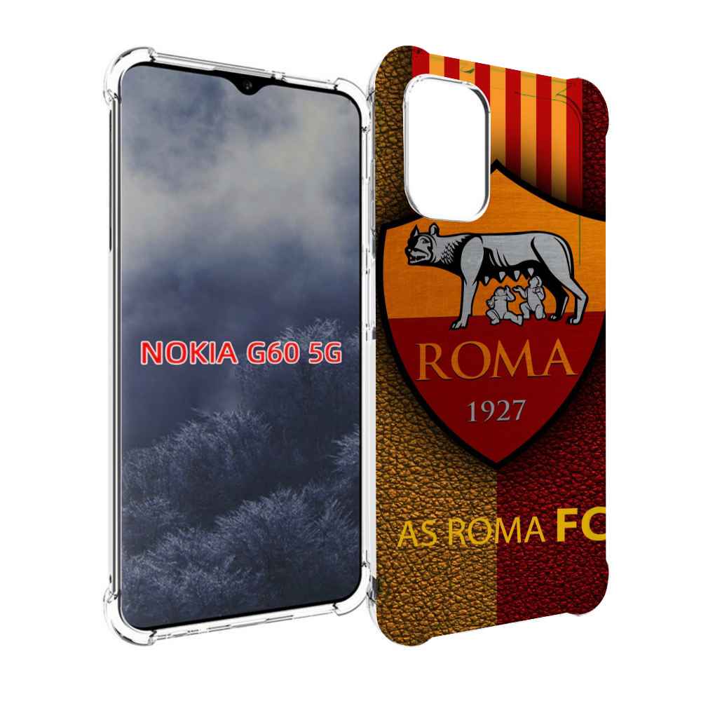 

Чехол MyPads фк рома для Nokia G60 5G, Прозрачный, Tocco