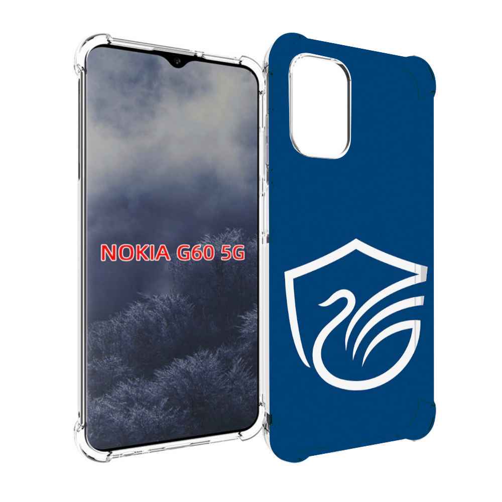 

Чехол MyPads фк олимп долгопрудныи мужской для Nokia G60 5G, Прозрачный, Tocco