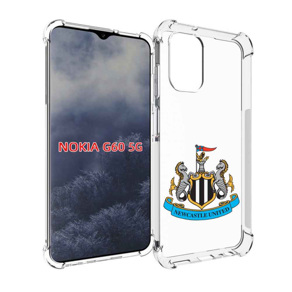 

Чехол MyPads фк ньюкасл для Nokia G60 5G, Прозрачный, Tocco