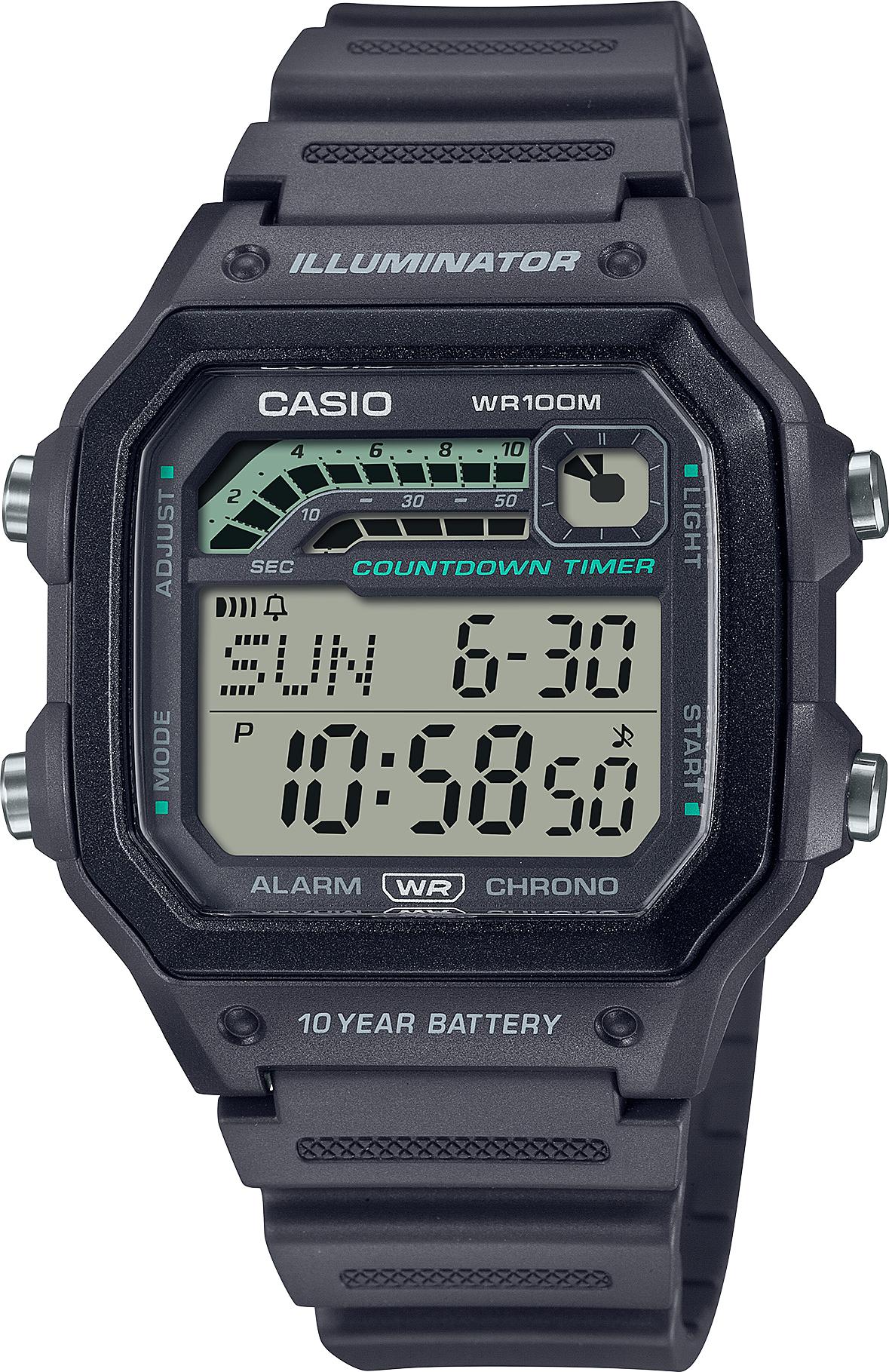 

Наручные часы мужские Casio WS-1600H-8A, WS-1600H-8A