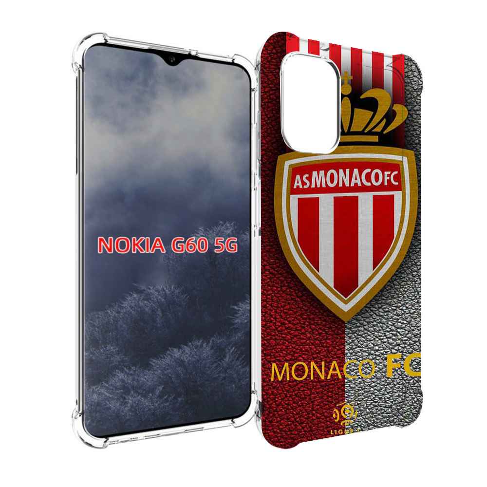 

Чехол MyPads фк монако для Nokia G60 5G, Прозрачный, Tocco