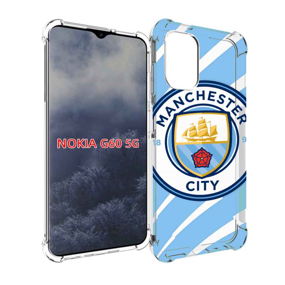 

Чехол MyPads фк манчестер сити для Nokia G60 5G, Прозрачный, Tocco