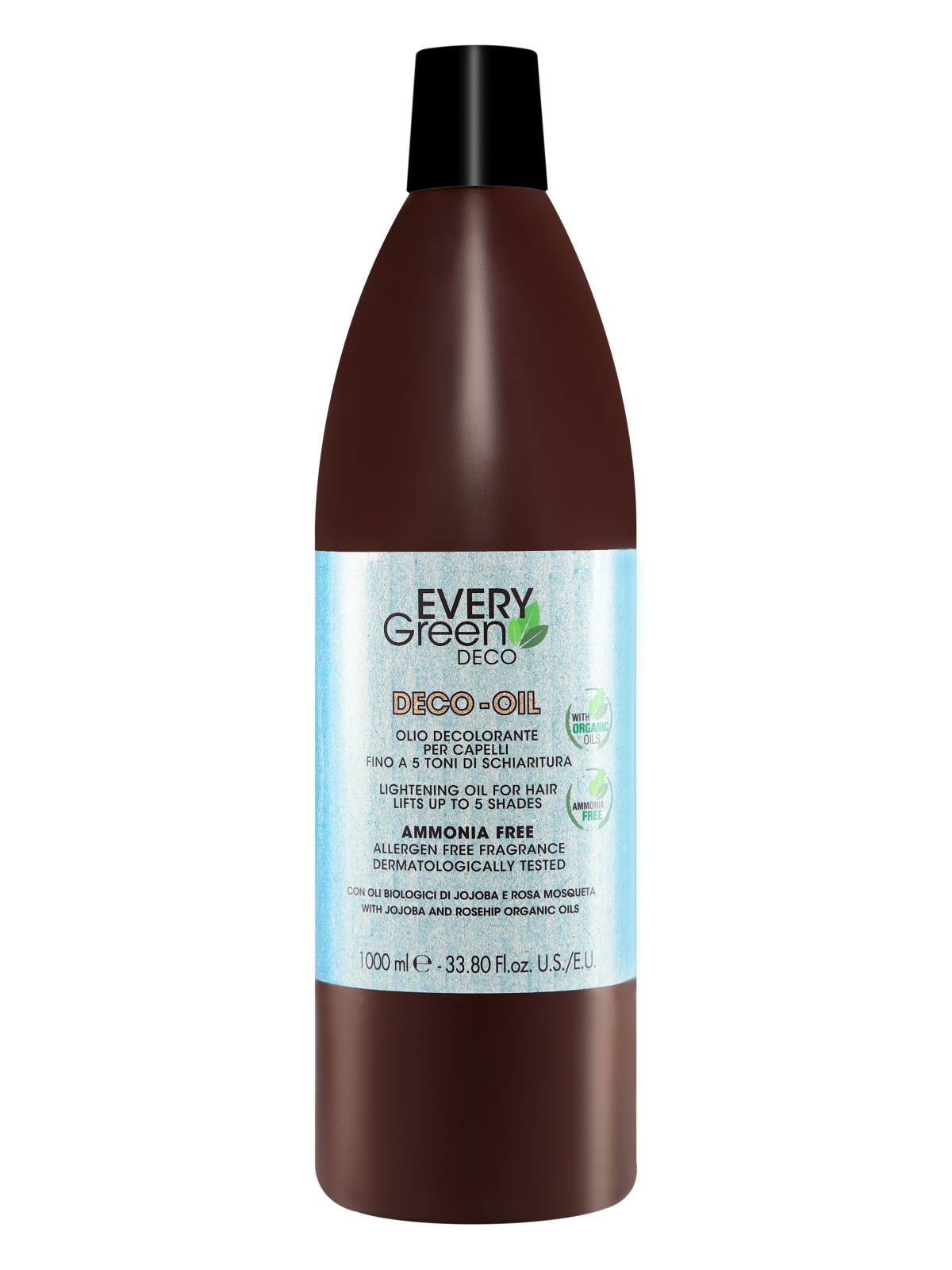 Масло EVERY GREEN DECO для осветления волос DIKSON с жожоба 1000 мл масло шиповника 50мл