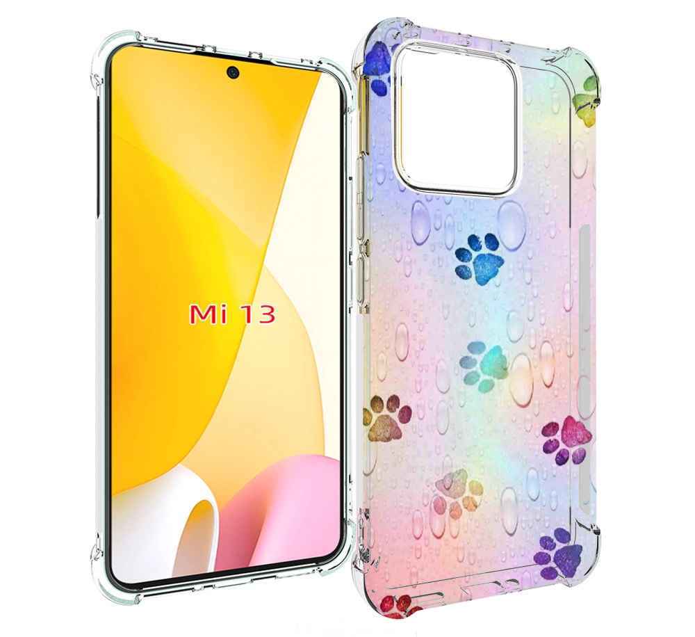 

Чехол MyPads лапки для Xiaomi 13, Прозрачный, Tocco