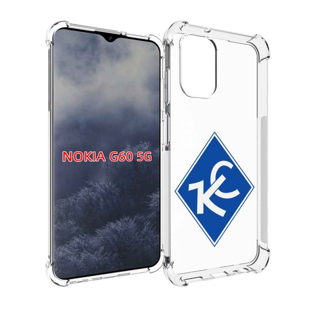 

Чехол MyPads фк крылья советов мужской для Nokia G60 5G, Прозрачный, Tocco