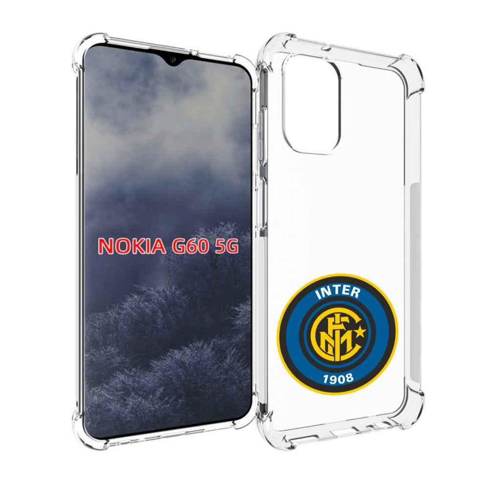 

Чехол MyPads фк интер мужской для Nokia G60 5G, Прозрачный, Tocco