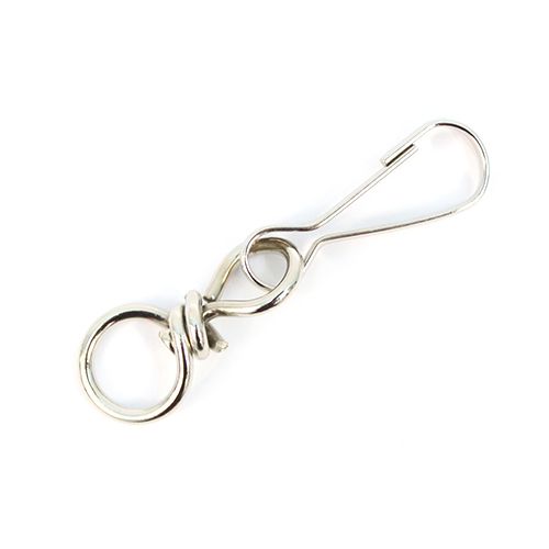 фото Карабин 816-631, d=10/55мм (никель), 100 шт айрис