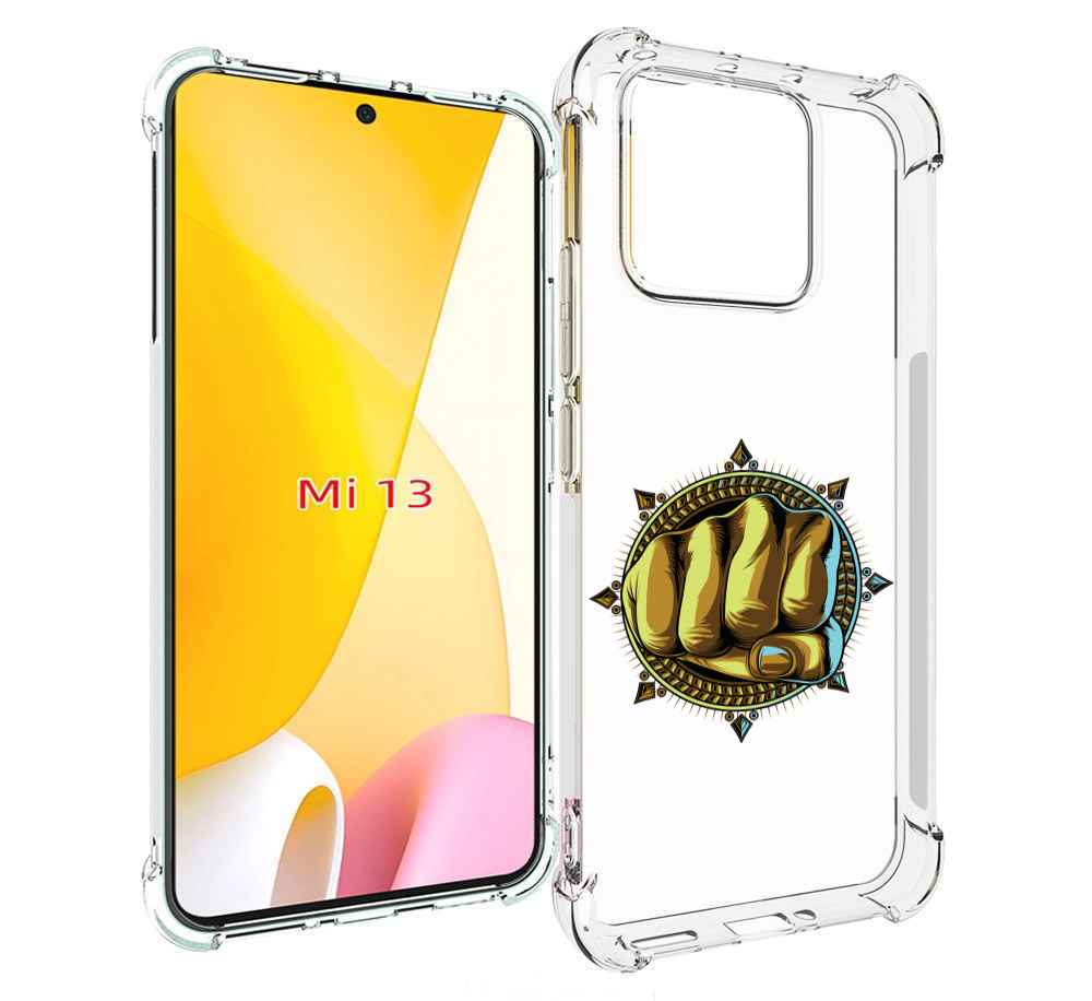 

Чехол MyPads кулак для Xiaomi 13, Прозрачный, Tocco