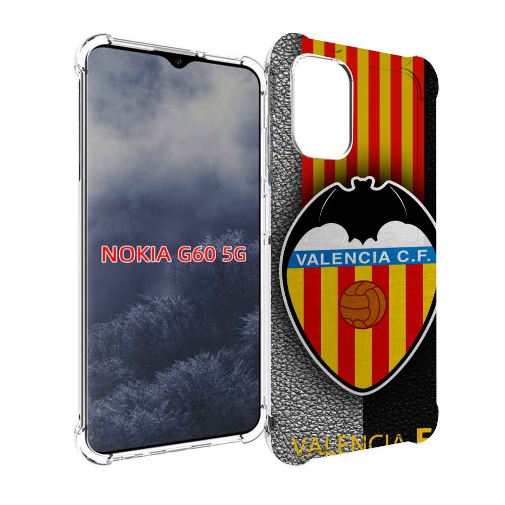 

Чехол MyPads фк валенсия мужской для Nokia G60 5G, Прозрачный, Tocco