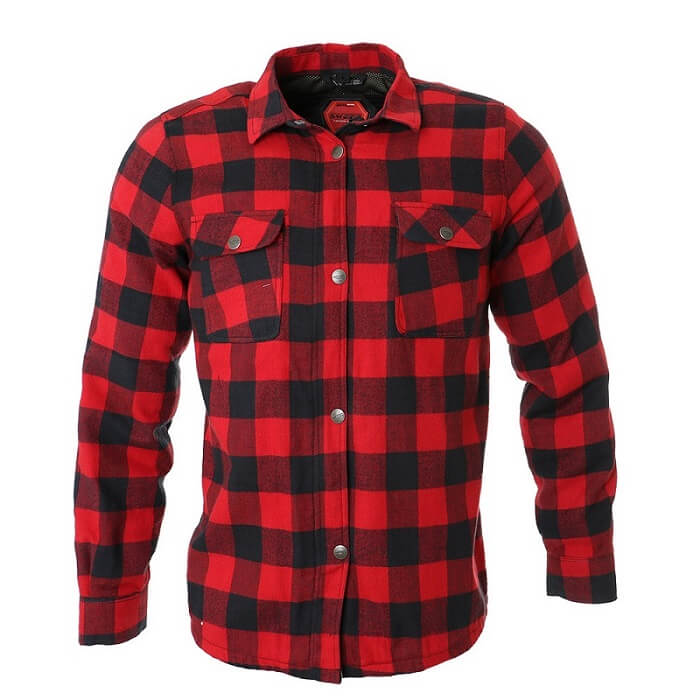 

Моторубаха Sweep, Manitou MC flaneel, 2XL, red/black, Красный;черный, Manitou MC