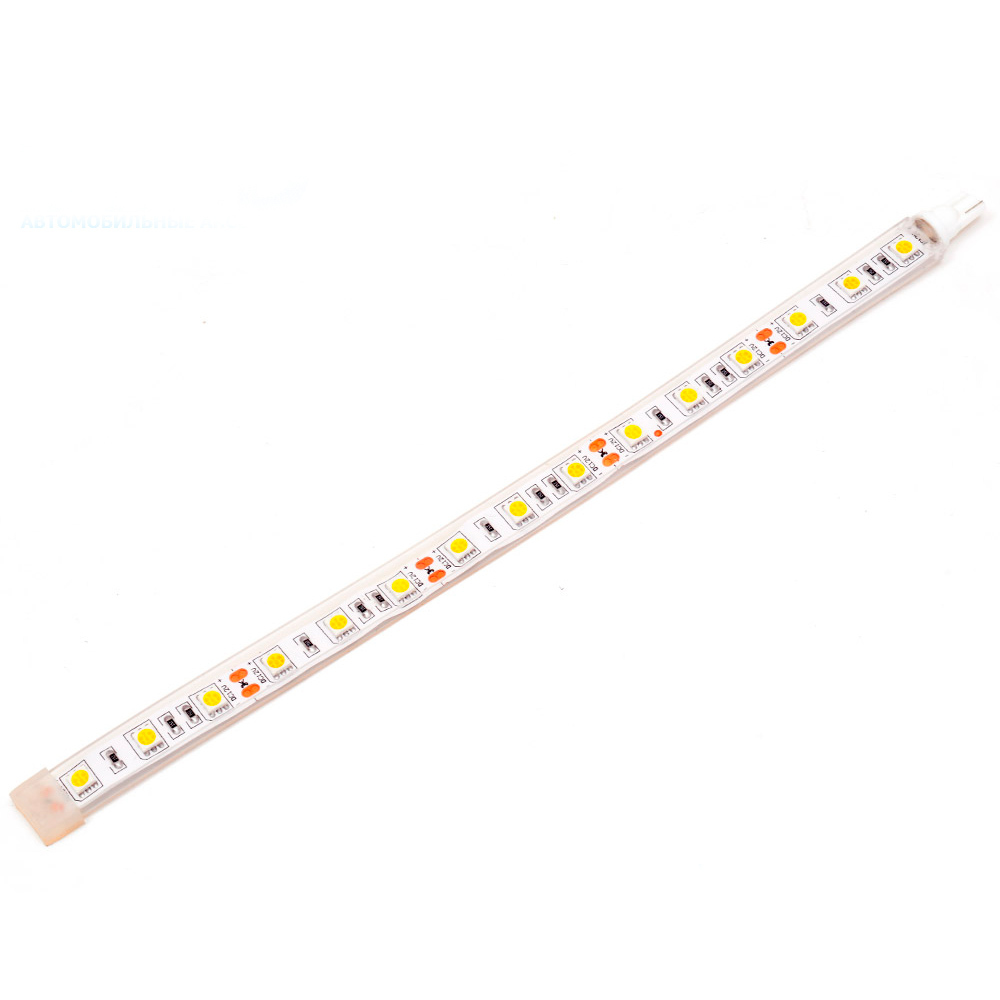 

Светодиодная автомобильная лампа T10 - W5W - 15 SMD 5050 Line 25см (1 шт-лампа.), T10 - W5W - 15 SMD 5050 Line 25см