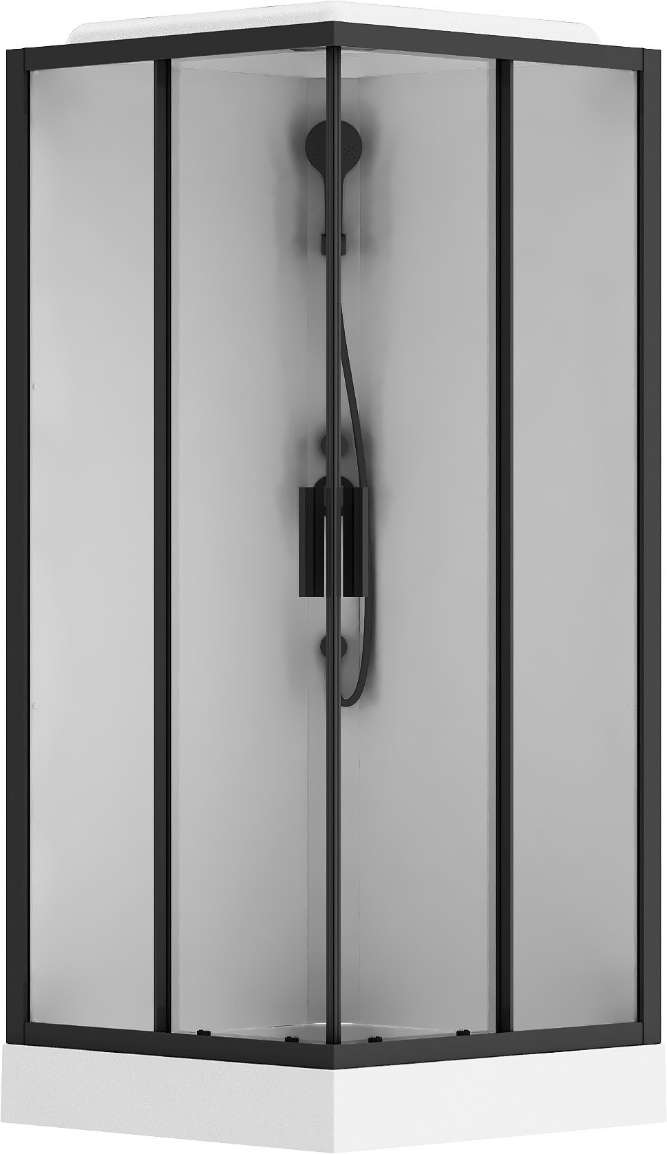 

Душевая кабина STWORKI by Damixa Кронборг HWKC-403-090BT 90x90, by Damixa Кронборг HWKC-403-090BT 90x90