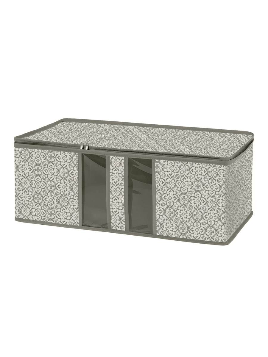 

Ящик текстильный 60х30х20 серый/ темно-серый, арт. ВС-121, П-121