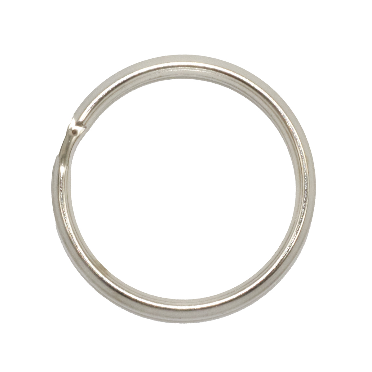 

815-001 Кольцо для ключей, d=28*4мм, никель, 100 шт