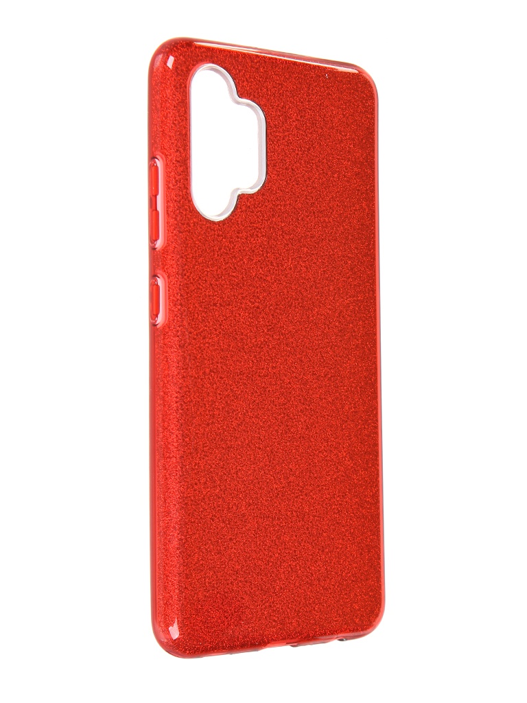 фото Чехол neypo для samsung galaxy a32 4g brilliant silicone red crystals nbrl22342