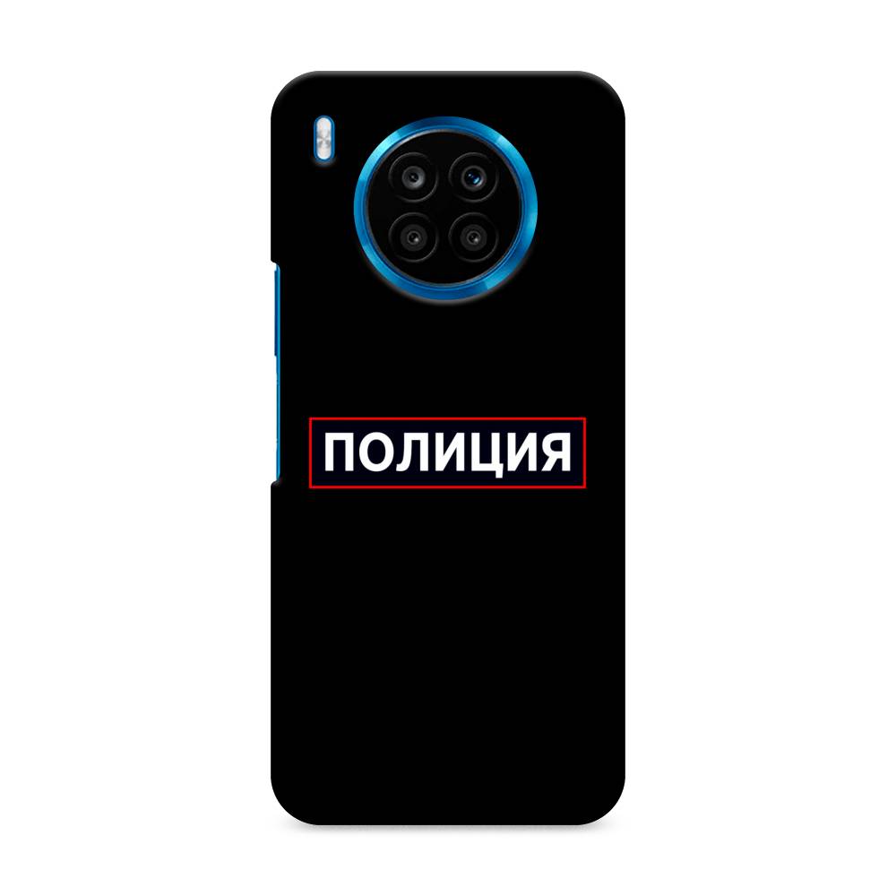 фото Чехол awog "police logo" для honor 50 lite