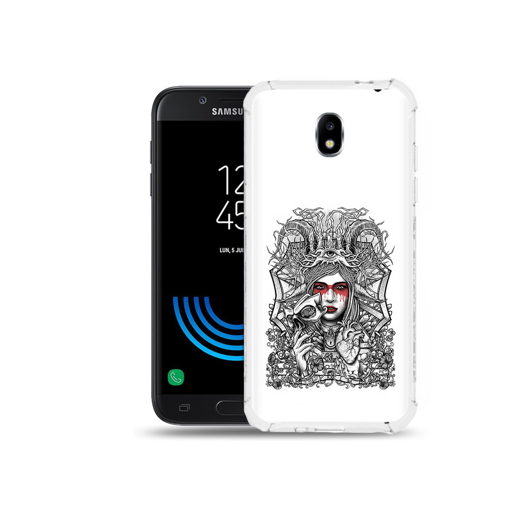 

Чехол MyPads Tocco для Samsung Galaxy J5 (2017) грусная девушка, Прозрачный, Tocco