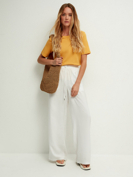

Футболка женская ZARINA 2369507407 желтая XS, 2369507407