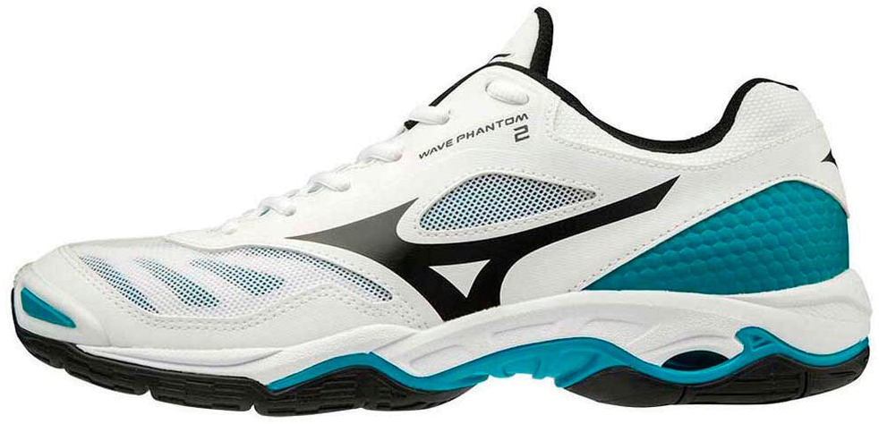 фото Кроссовки унисекс mizuno wave phantom 2 белые 9.5 uk