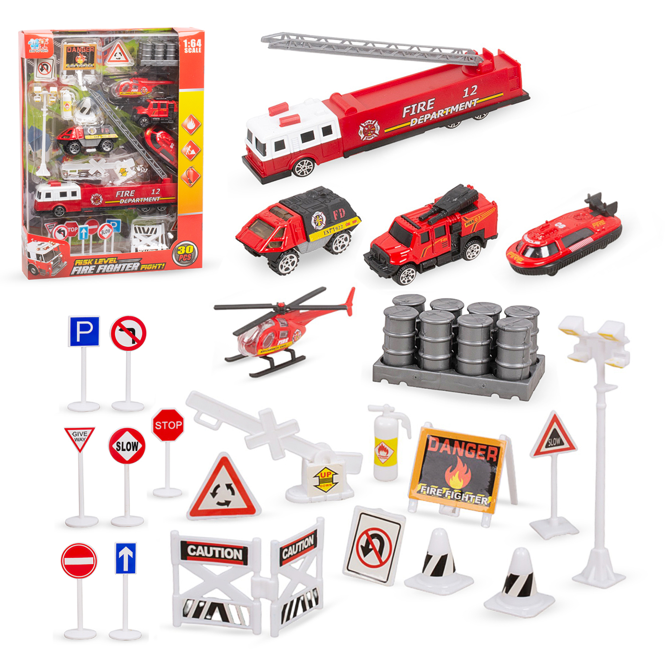 Набор Tongde Пожарная служба с аксессуарами XY220