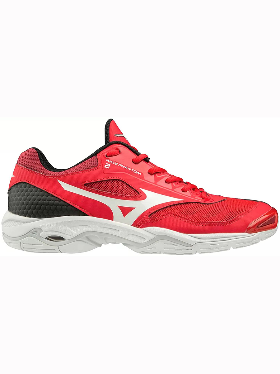 фото Кроссовки унисекс mizuno wave phantom 2 красные 8.5 uk