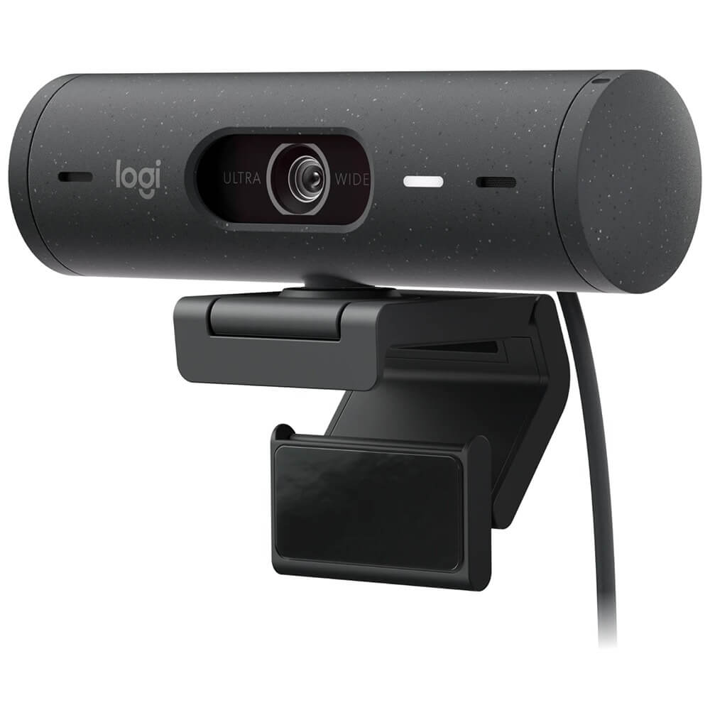 

Web-камера Logitech Brio 500 черный, Brio 500